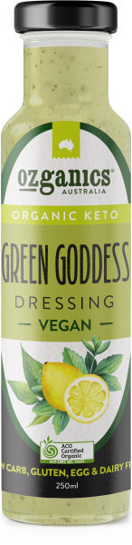 Ozganics Organic Green Goddess Dressing G/F 250ml - $8.00 Natural Health Organics Ozganics Organic Green Goddess Dressing G/F 250ml - $8.00 Natural Health Organics