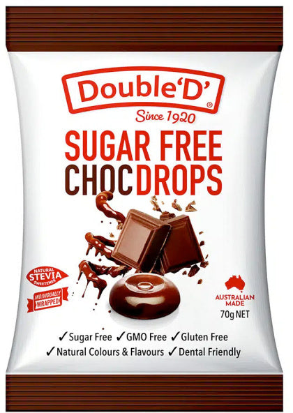 Double D Choc O Drops 70g - $3.00 – Natural Health Organics
