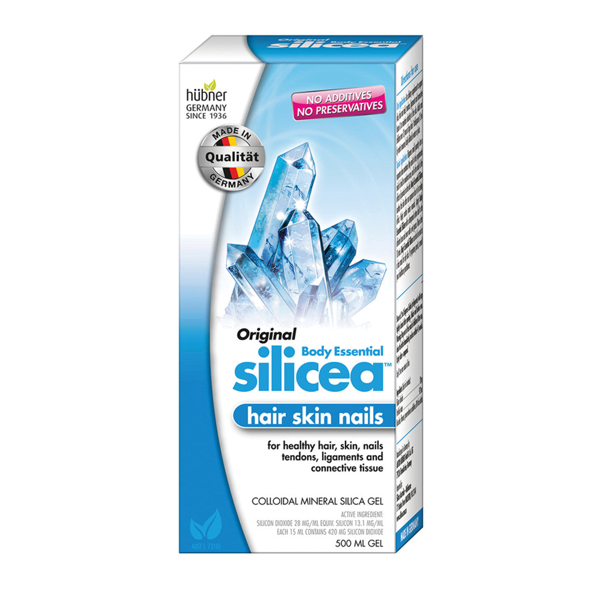 Silicea Silica Gel 500mL - $36.00 – Natural Health Organics