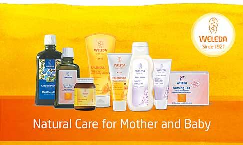 Weleda Baby Care Products - Natural Health Organics