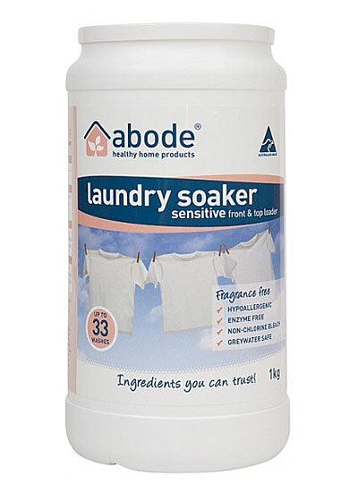 Abode Laundry Powder Soaker Sensitive 1kg