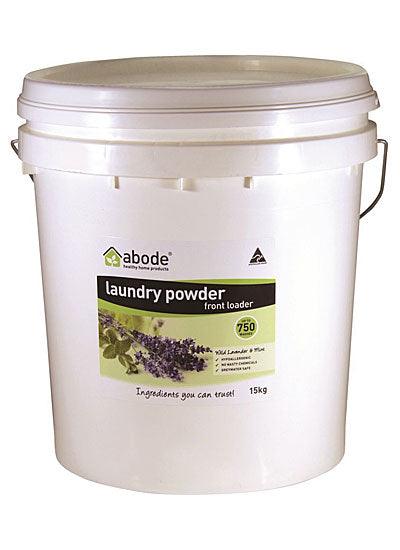 Abode Laundry Powder Front Loader Wild Lavender and Mint 15kg